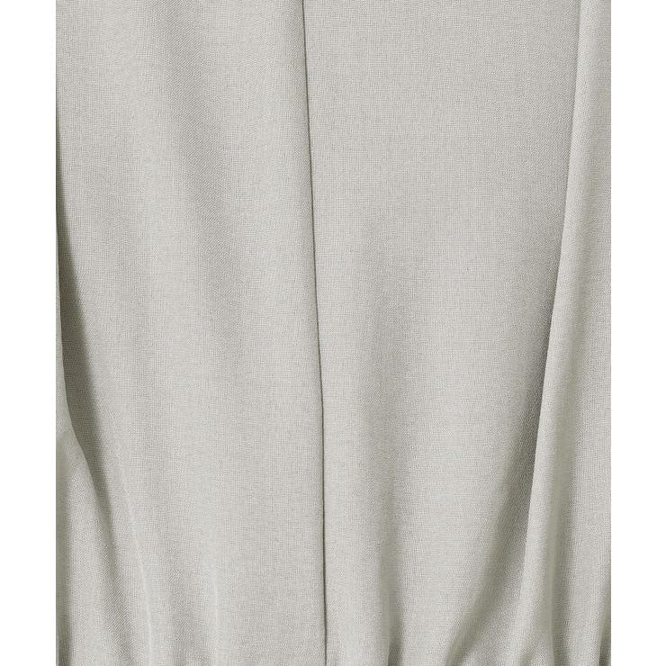 【洗える】ウエストドロストリングワンピース | Dessin | 詳細画像4 