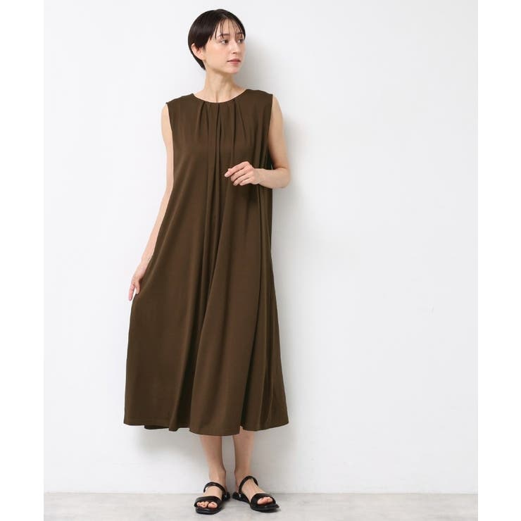 【接触冷感】スムースポンチワンピース | Dessin | 詳細画像11 