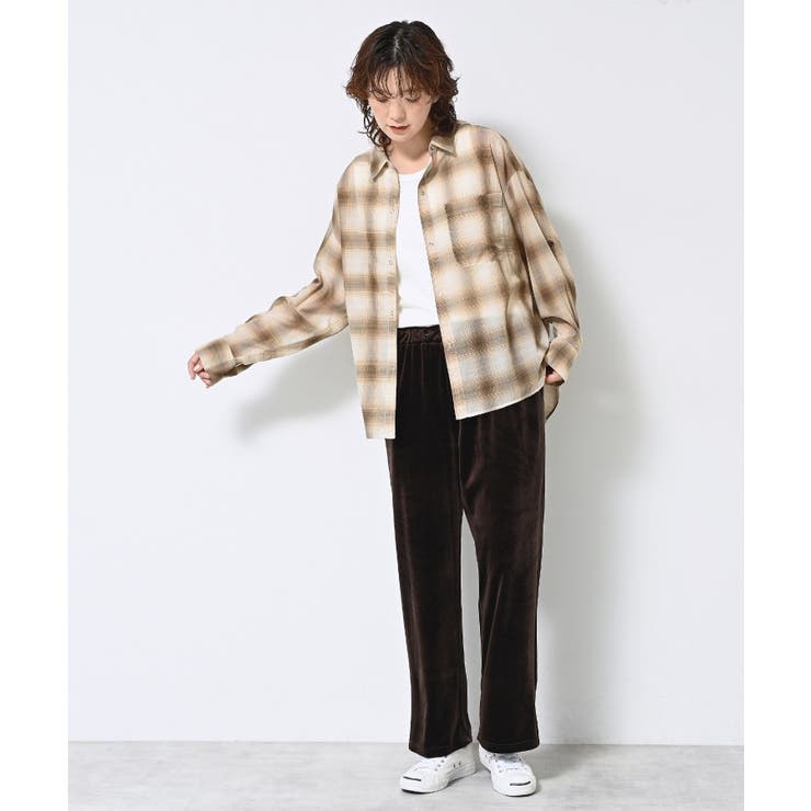 【洗える】シアーオンブレーチェックシャツ | Dessin | 詳細画像7 