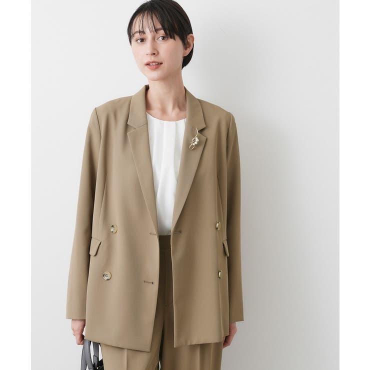 【入卒/セレモニー/お仕事/セットアップ可能】ダブルジャケット | Dessin | 詳細画像6 