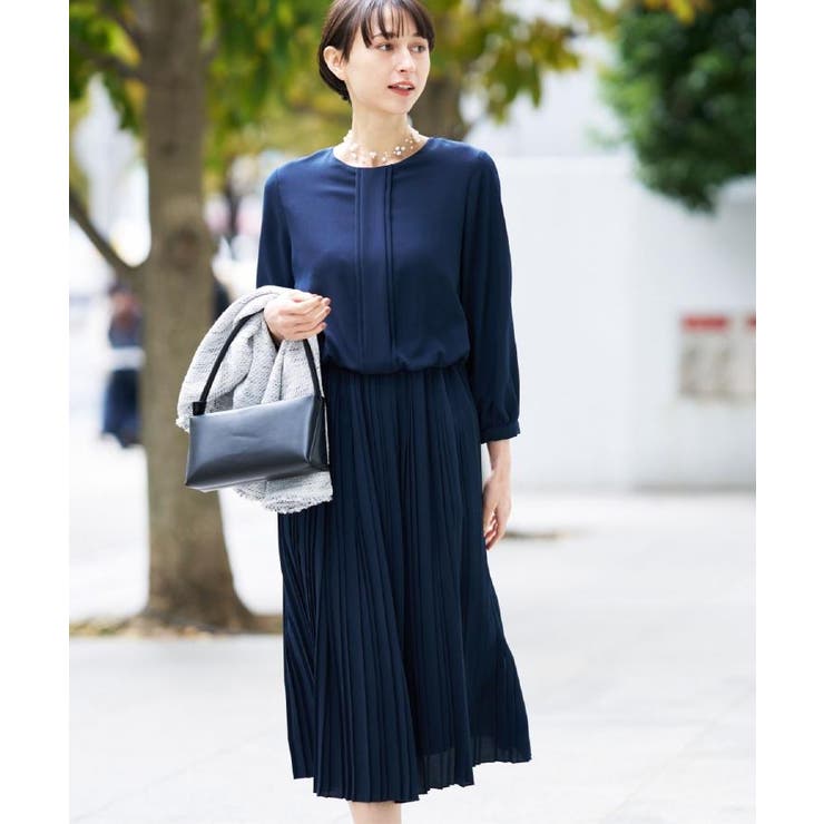 【入卒/セレモニー】セレモニージョーゼットワンピース | Dessin | 詳細画像1 