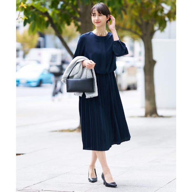 【入卒/セレモニー】セレモニージョーゼットワンピース | Dessin | 詳細画像2 