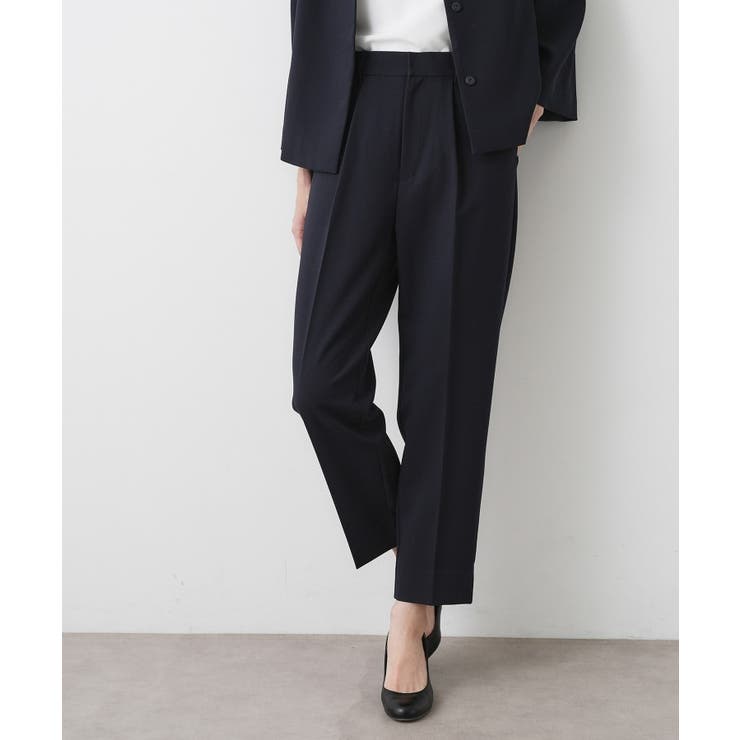 【入卒/セレモニー/セットアップ可能】ダブルクロステーパードパンツ | Dessin | 詳細画像6 