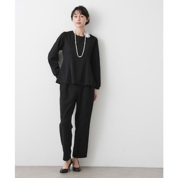 【入卒/セレモニー/セットアップ可能】ジョーゼットパンツ | Dessin | 詳細画像12 