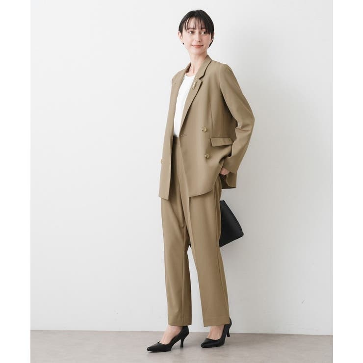 【入卒/セレモニー/セットアップ可能】フレアシルエットパンツ | Dessin | 詳細画像6 