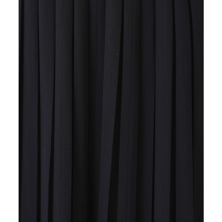 【入卒/セレモニー/ウエストゴム/洗える】シフォンプリーツスカート | Dessin | 詳細画像8 