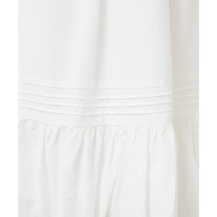 【ウエストゴム/洗える】コットンフレアスカート | Dessin | 詳細画像4 