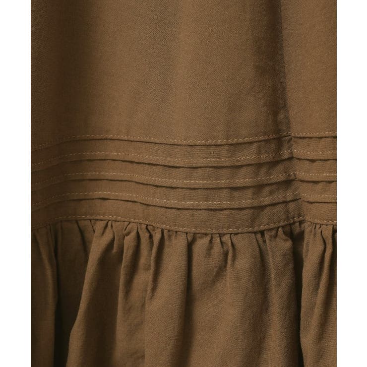 【ウエストゴム/洗える】コットンフレアスカート | Dessin | 詳細画像12 