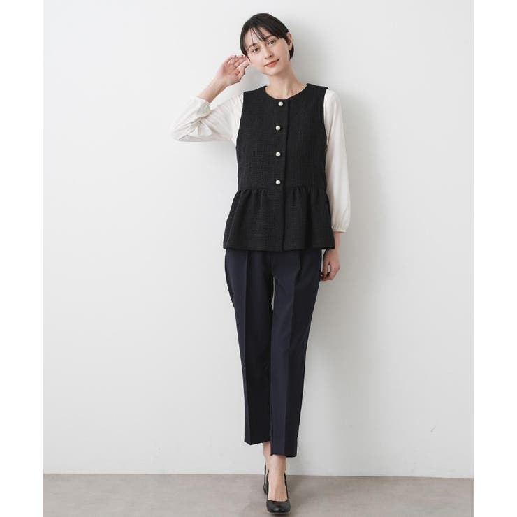 【入卒/セレモニー/洗える】ジョーゼットブラウス | Dessin | 詳細画像9 