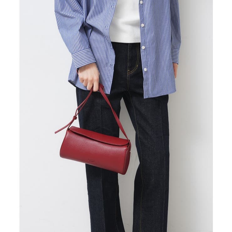 【軽量】本革バレル型ショルダーバッグ | Dessin | 詳細画像3 