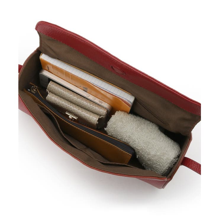 【軽量】本革バレル型ショルダーバッグ | Dessin | 詳細画像12 