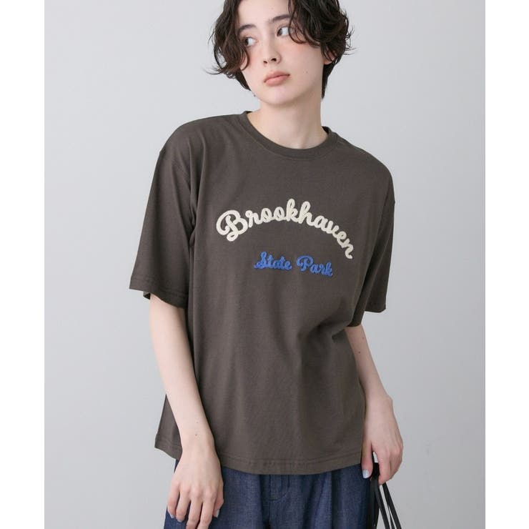 【洗える】オーガニックコットンロゴTシャツ | Dessin | 詳細画像5 
