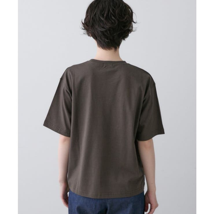 【洗える】オーガニックコットンロゴTシャツ | Dessin | 詳細画像11 