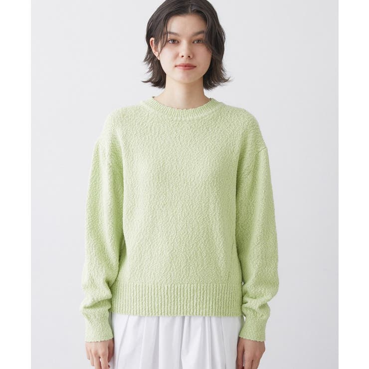 【洗える】ローゲージコットンニット | Dessin | 詳細画像13 