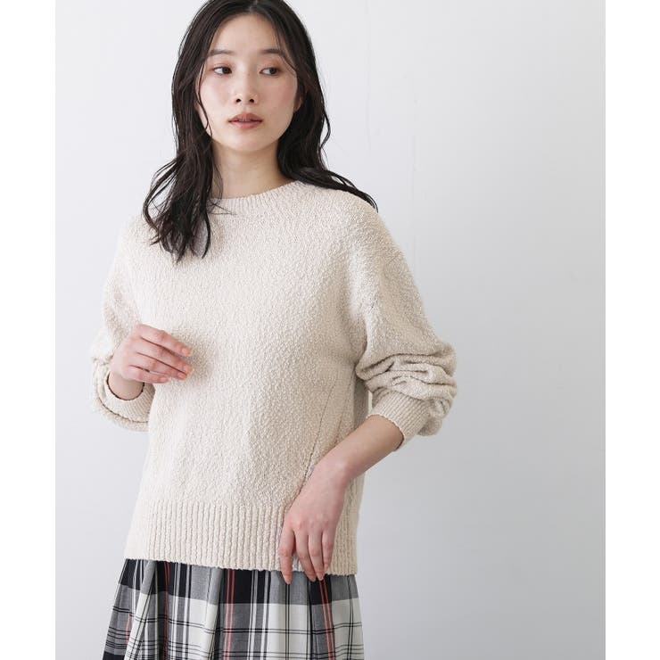 【洗える】ローゲージコットンニット | Dessin | 詳細画像9 