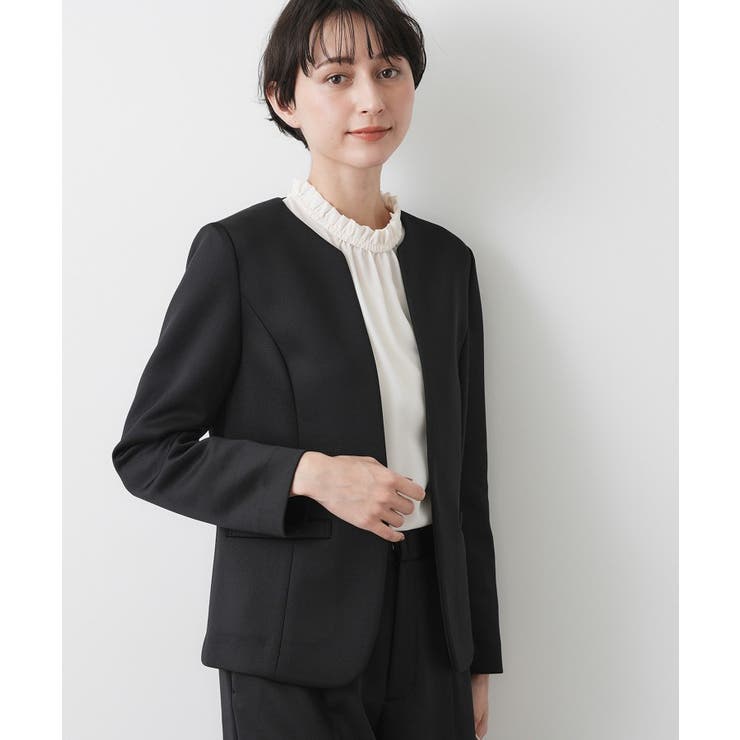 【入卒/セレモニー/お仕事/セットアップ可能】ソフトボンディングジャケット | Dessin | 詳細画像1 