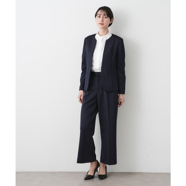 【入卒/セレモニー/お仕事/セットアップ可能】ソフトボンディングジャケット | Dessin | 詳細画像10 