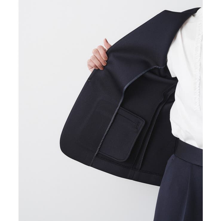 【入卒/セレモニー/お仕事/セットアップ可能】ソフトボンディングジャケット | Dessin | 詳細画像19 