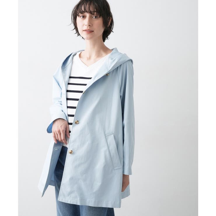 【洗える】フードトレンチコート | Dessin | 詳細画像6 