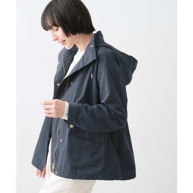 【撥水/2WAY】フーディーブルゾン | Dessin | 詳細画像12 