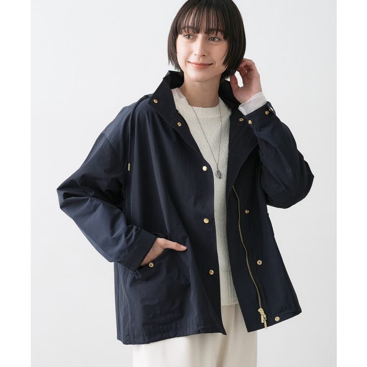 ネイビー(094) | 【撥水/2WAY】フーディーブルゾン | Dessin