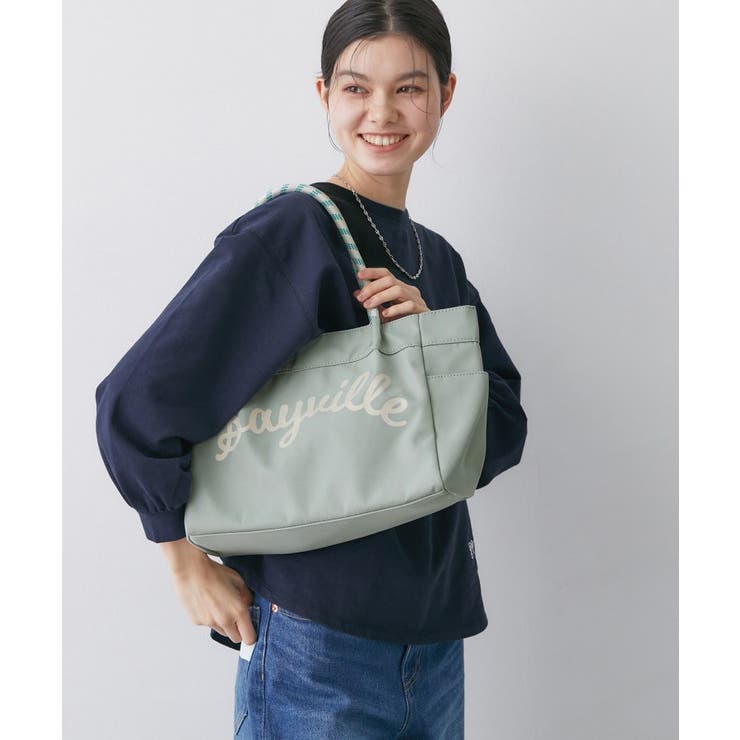 ミントグリーン(021) | 【軽量/多ポケット】カラーコードトートバッグ | Dessin
