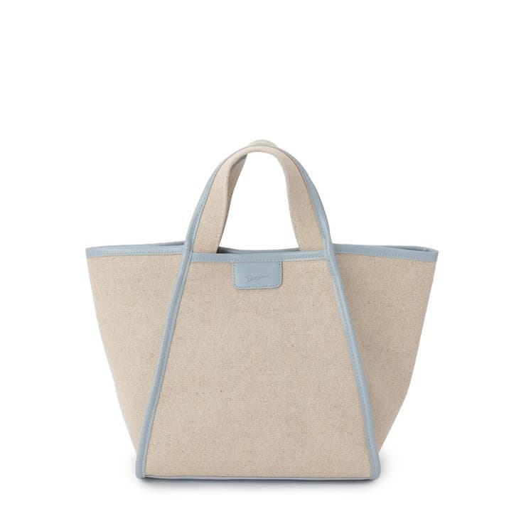 【軽量】コットンリネンパイピングバッグ | Dessin | 詳細画像9 