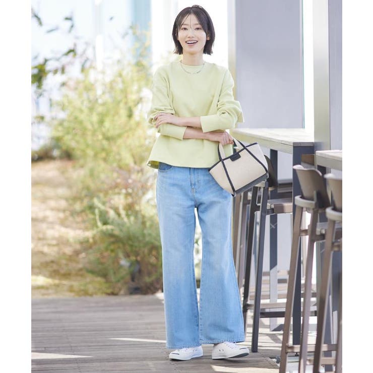 【前後2WAY/洗える】ドロストリブカットソー | Dessin | 詳細画像15 