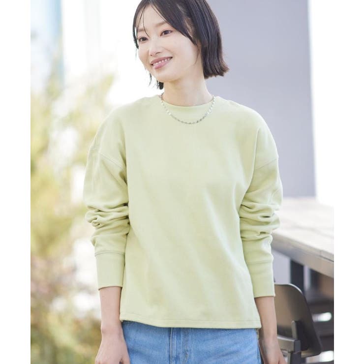 イエロー(031) | 【前後2WAY/洗える】ドロストリブカットソー | Dessin