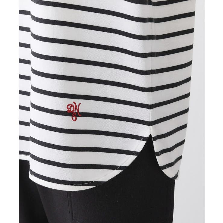 【洗える】シャツテールロングTシャツ | Dessin | 詳細画像18 