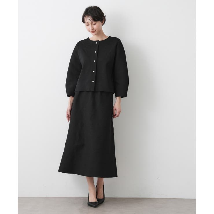 【入卒/セレモニー/単品使い2WAY可能】ニットセットアップ | Dessin | 詳細画像2 