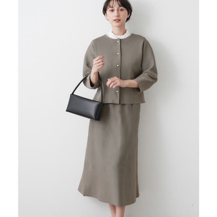 トープ(054) | 【入卒/セレモニー/単品使い2WAY可能】ニットセットアップ | Dessin