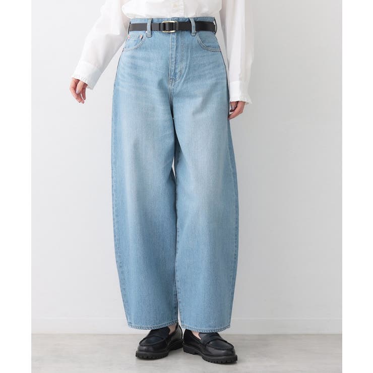 【洗える】ワイドカーブシルエット12OZデニム | Dessin | 詳細画像1 