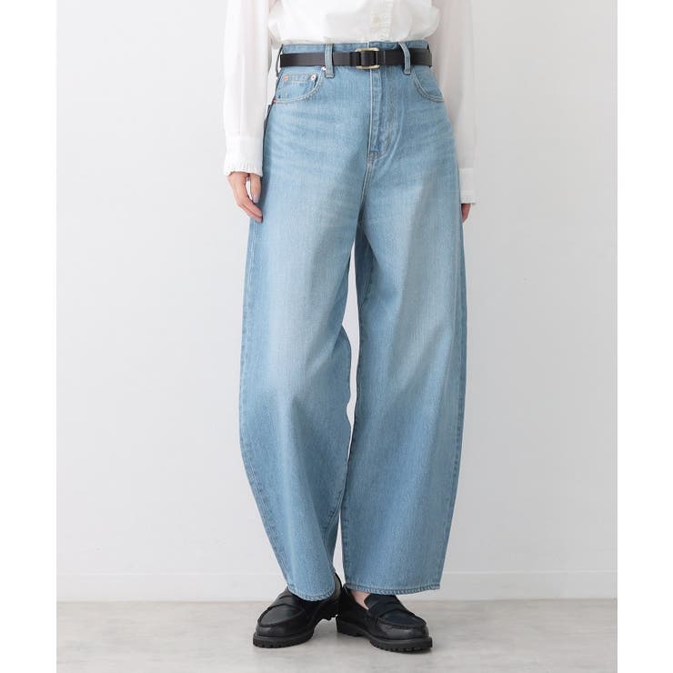 【洗える】ワイドカーブシルエット12OZデニム | Dessin | 詳細画像2 