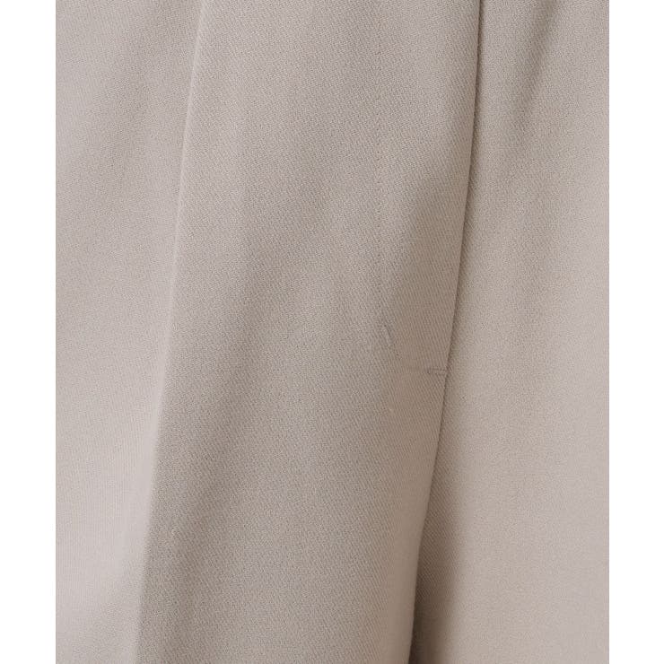 【洗える】裏起毛セミワイドツイルパンツ | Dessin | 詳細画像8 