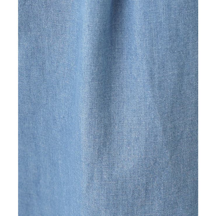 【洗える】綿麻ドロストライトデニムパンツ | Dessin | 詳細画像4 