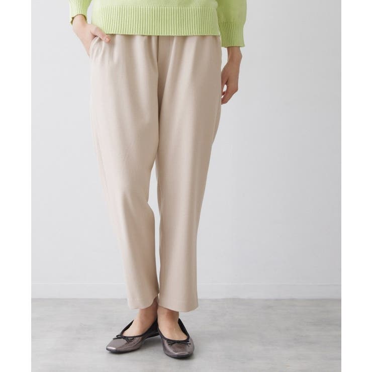 グレージュ(050) | 【帯電防止/洗える】ストレッチツイルテーパードパンツ | Dessin