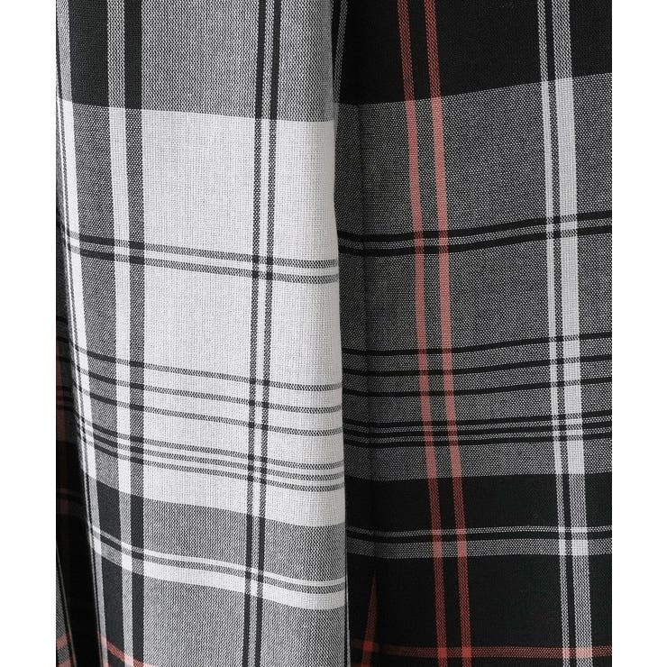 【ウエストゴム/洗える】映えチェック柄スカート | Dessin | 詳細画像15 