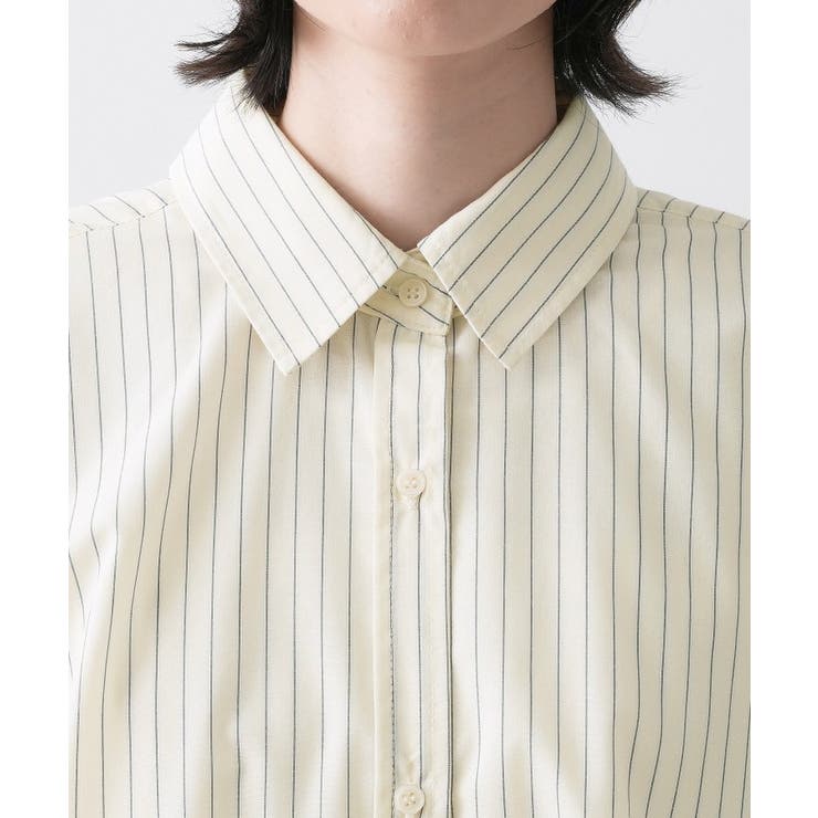 【洗える】バックボタンオーバーシャツ | Dessin | 詳細画像16 