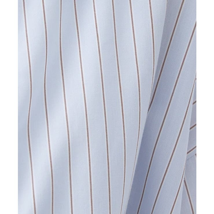 【洗える】バルーンスリーブバンドカラーシャツ | Dessin | 詳細画像8 