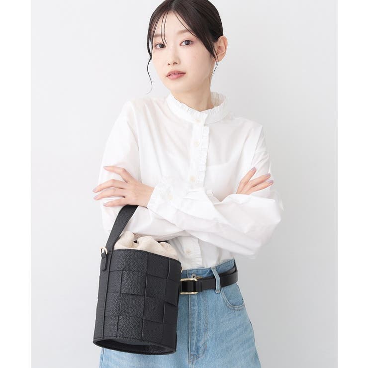 ブラック(019) | 【新色追加/2WAY】メッシュシリーズバケツBAG | Dessin