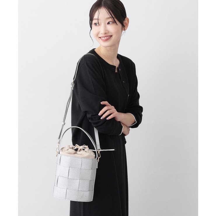 シルバー(006) | 【新色追加/2WAY】メッシュシリーズバケツBAG | Dessin