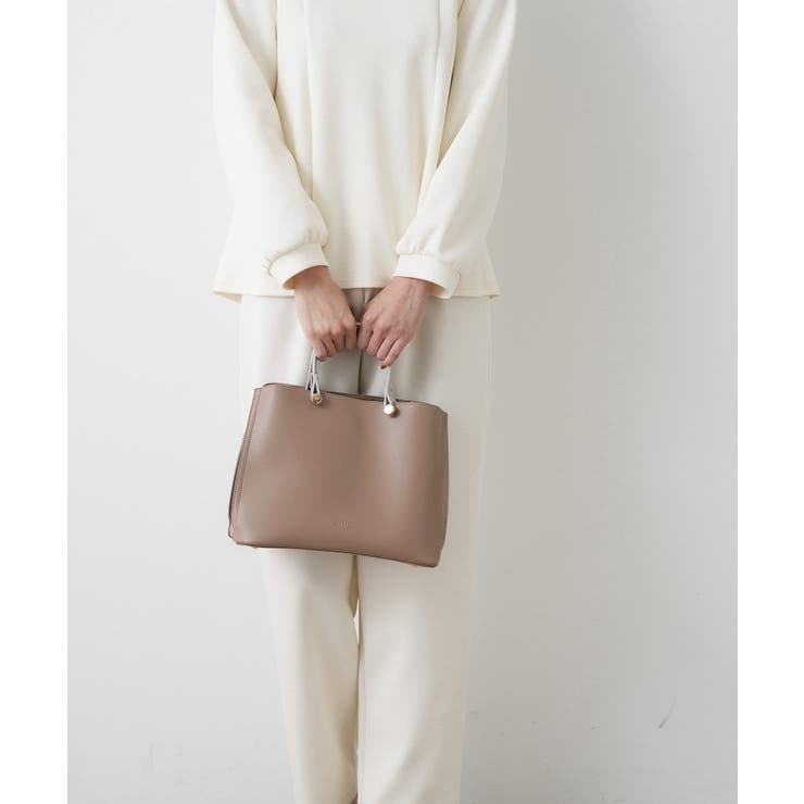 【2WAY】3ポケットハンドバッグ | Dessin | 詳細画像3 