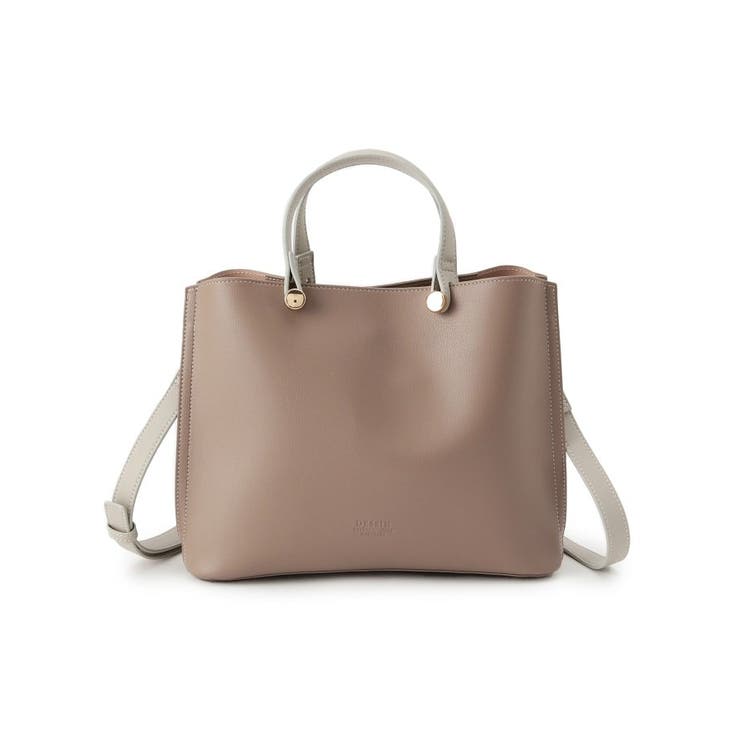 【2WAY】3ポケットハンドバッグ | Dessin | 詳細画像8 