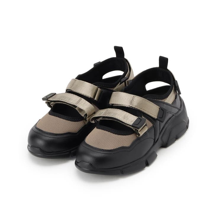 ベージュ(552) | ダブルストラップスニーカーサンダル | Dessin