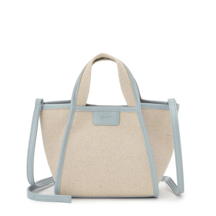 【軽量/2WAY】パイピングコットンリネンミニバッグ | Dessin | 詳細画像8 