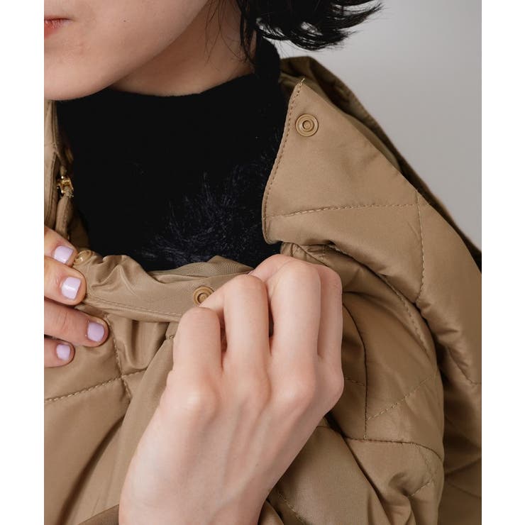 【2WAY/洗える】中綿キルトコート | Dessin | 詳細画像35 