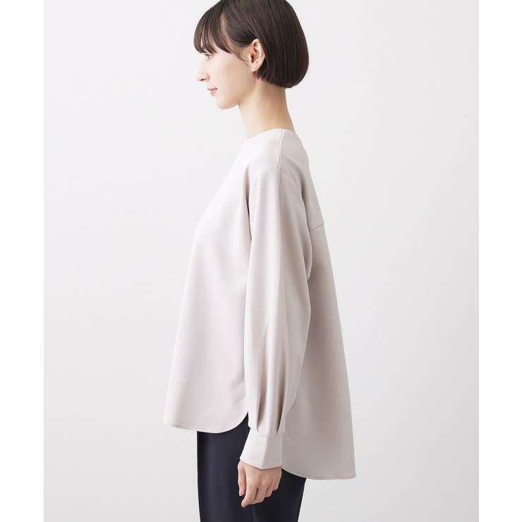 【体型カバー/レイヤード/洗える】ジョーゼットプルオーバーブラウス | Dessin | 詳細画像15 