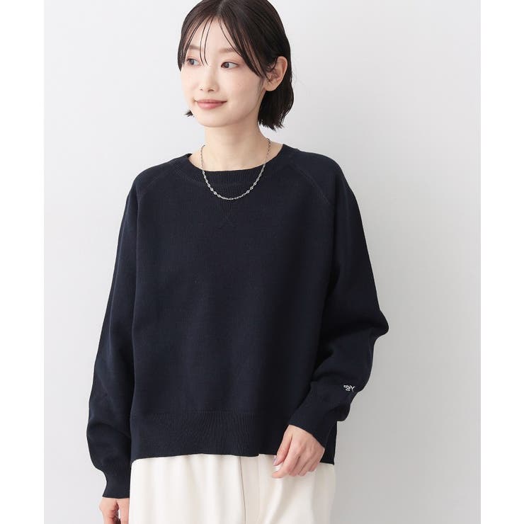 【洗える】スウェットライクニット | Dessin | 詳細画像8 