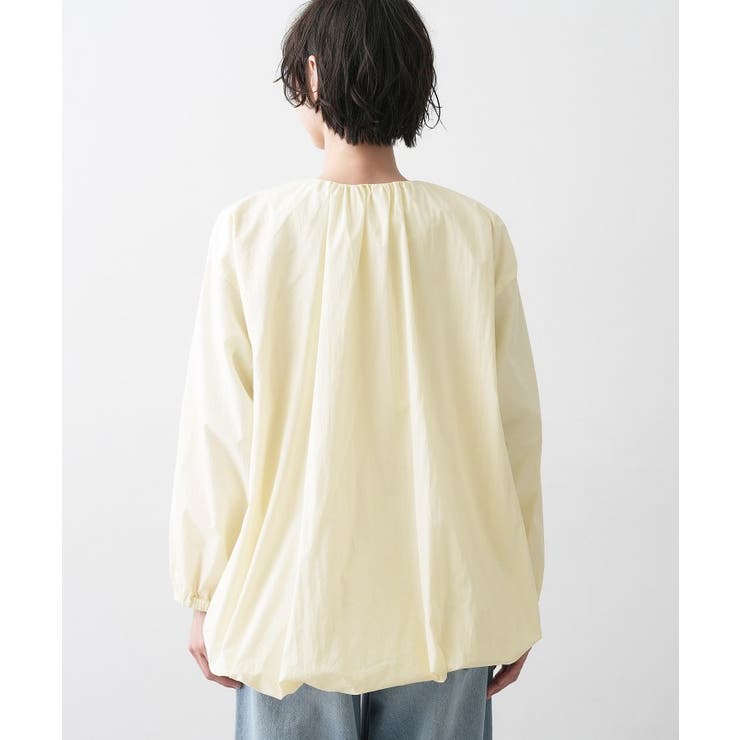 【洗える】コットンナイロンバルーンヘムブルゾン | Dessin | 詳細画像11 